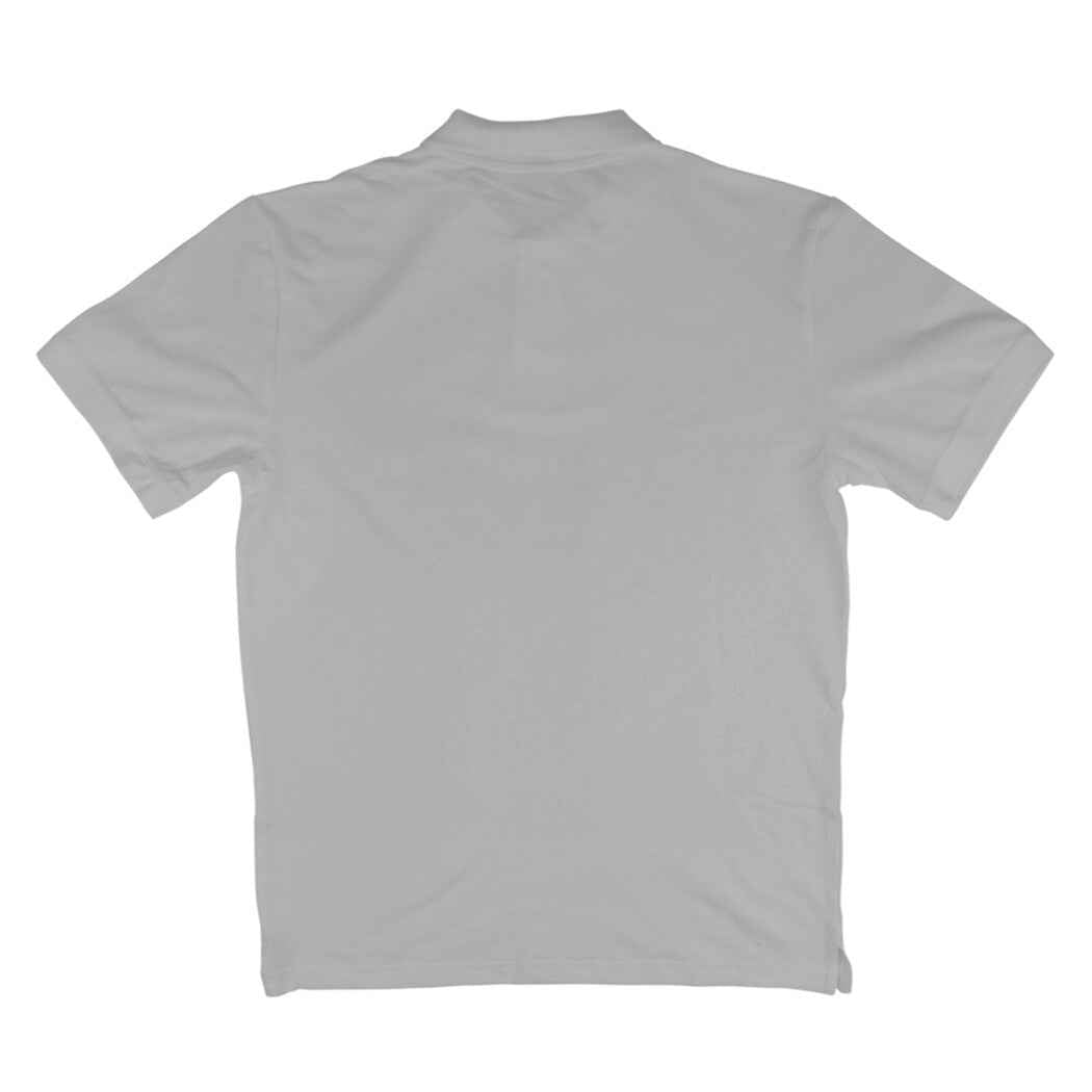 Melange Grey Polo T-Shirt for Men | Half Sleeve Premium Cotton | Modern Style