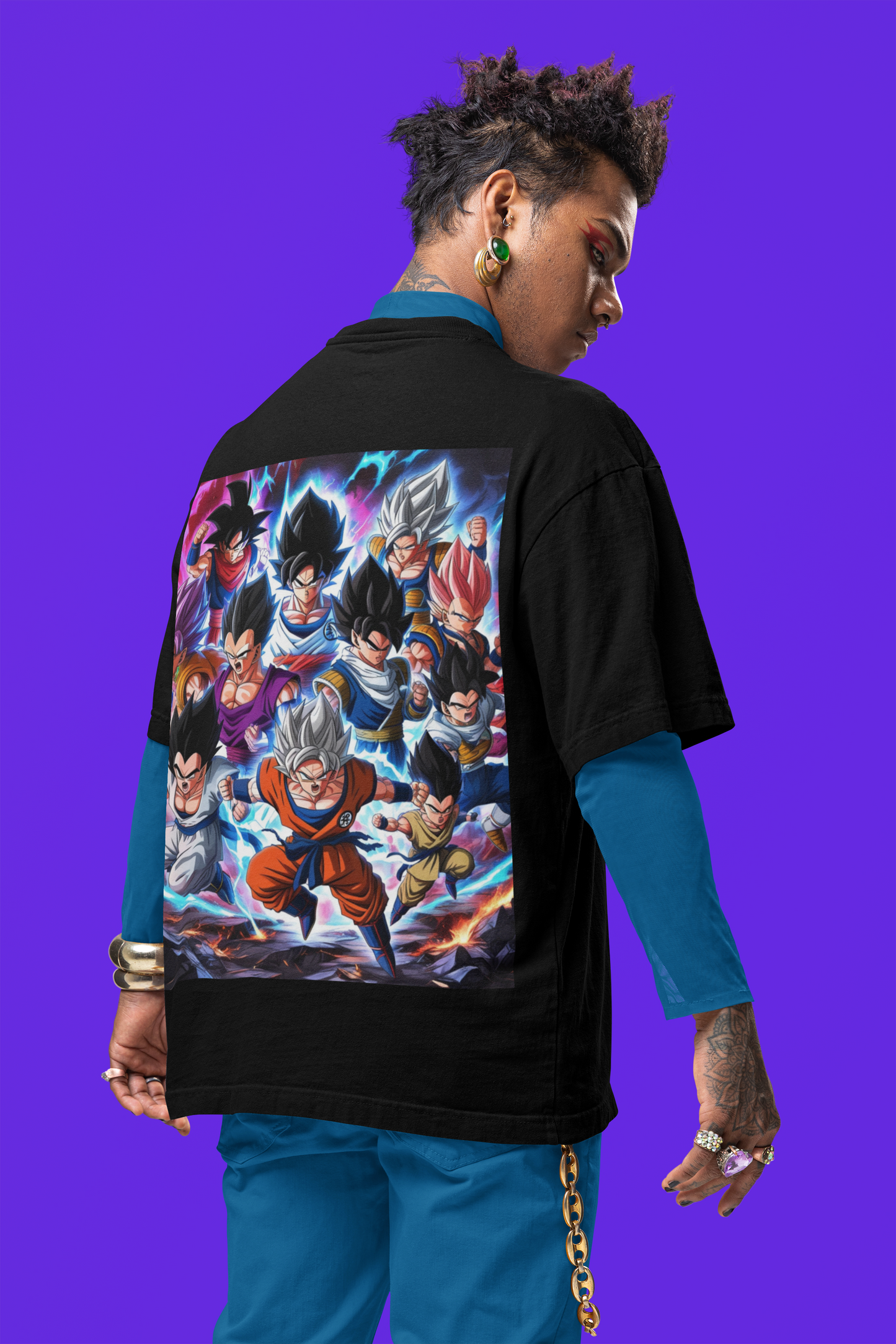 StreetSmith's Oversized T-Shirt Black