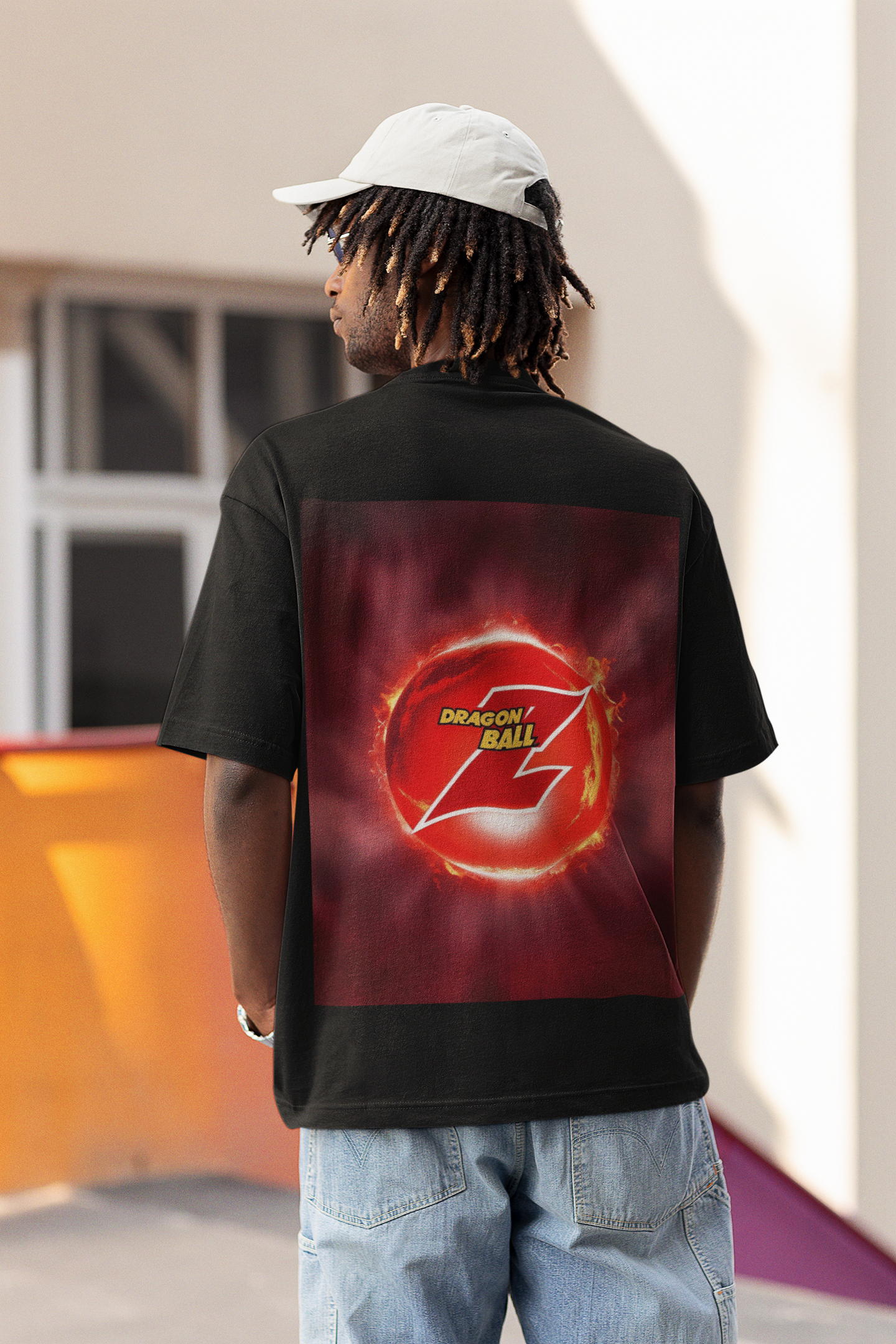 StreetSmith Designer Special Oversized Half Sleeve T-Shirt Black