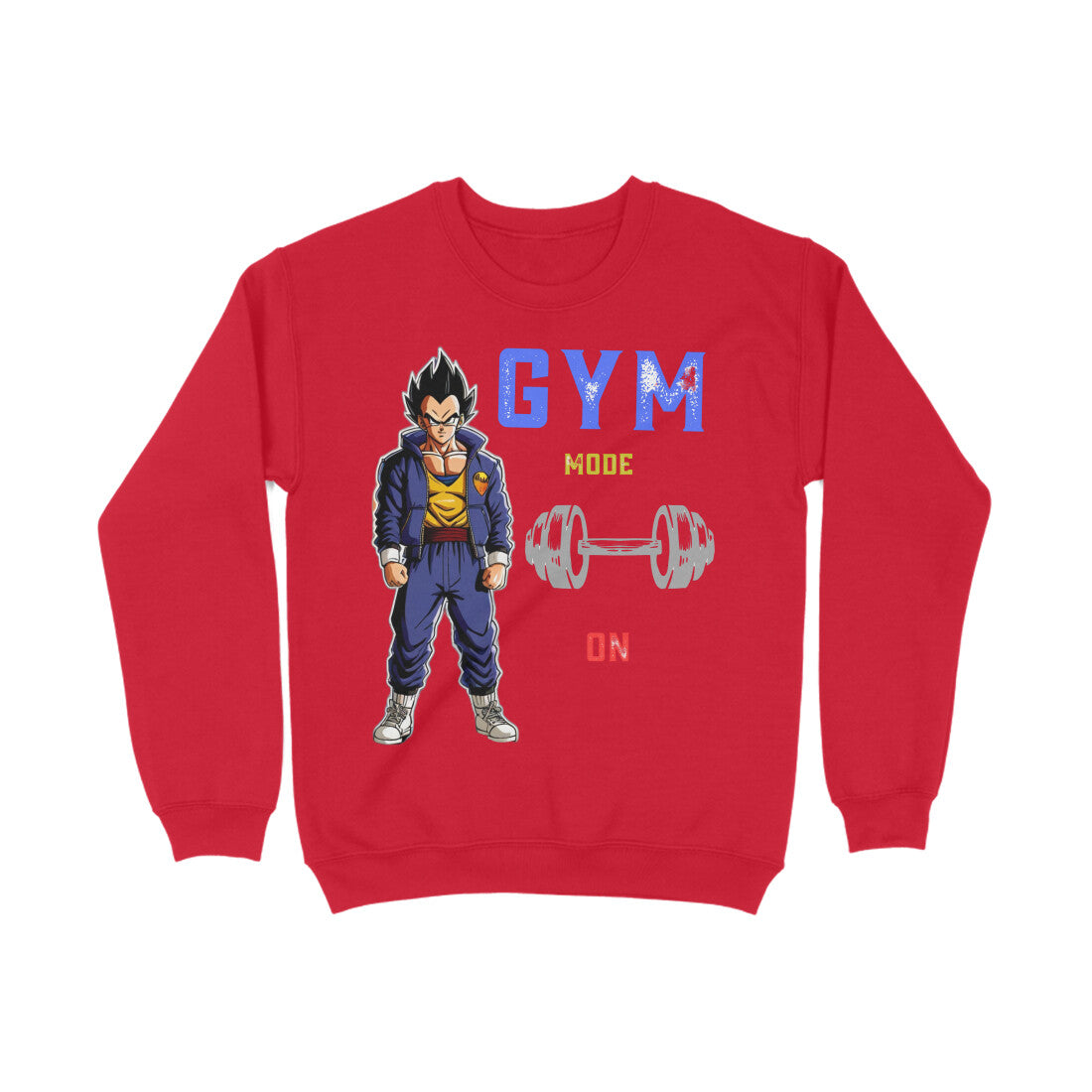 StreetSmith's Round Neck Full Sleeve SweatShirt Red