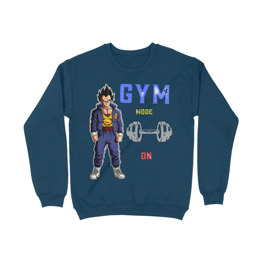 StreetSmith's Round Neck Full Sleeve SweatShirt Blue