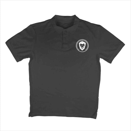 Black Polo T-Shirt for Men | Half Sleeve Premium Cotton | Casual Collar Tee