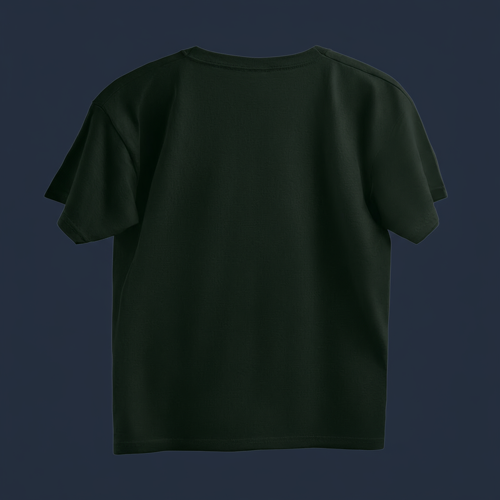 Oversized Bottle Green T-Shirt Streetwear Outfits Men | Premium Cotton | StreetSmith