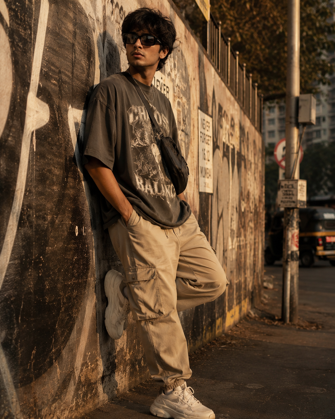 Top Oversized T Shirt Streetwear Outfits for Men in India - StreetSmith