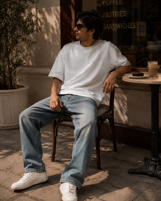How to Style Oversized T Shirts for Men - Streetwear Outfits Guide