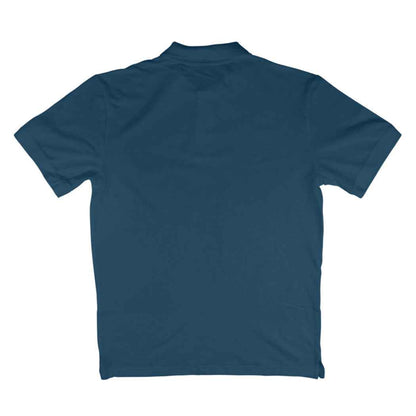 Navy Blue Polo T-Shirt for Men | Half Sleeve Premium Cotton | Classic Collar
