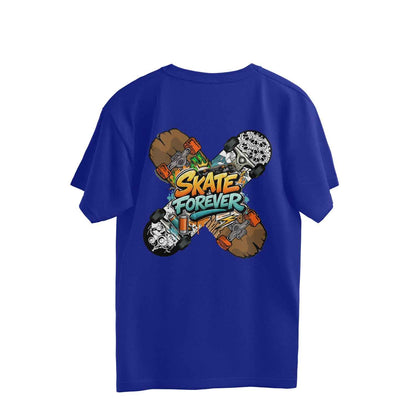 StreetSmith Summer Vibe Oversized T-Shirt for Men Royal Blue