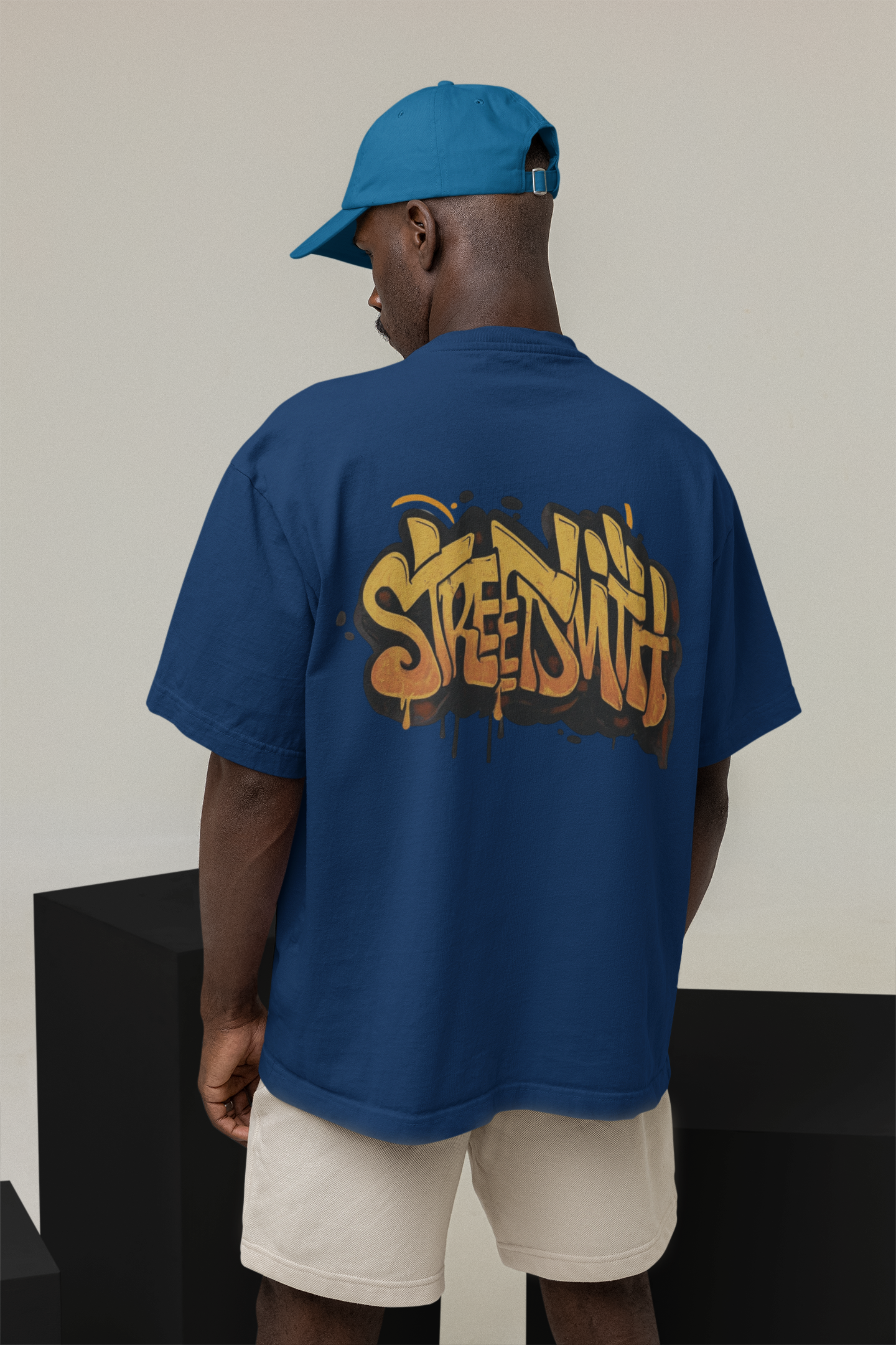 StreetSmiths Blue Oversized T-Shirt