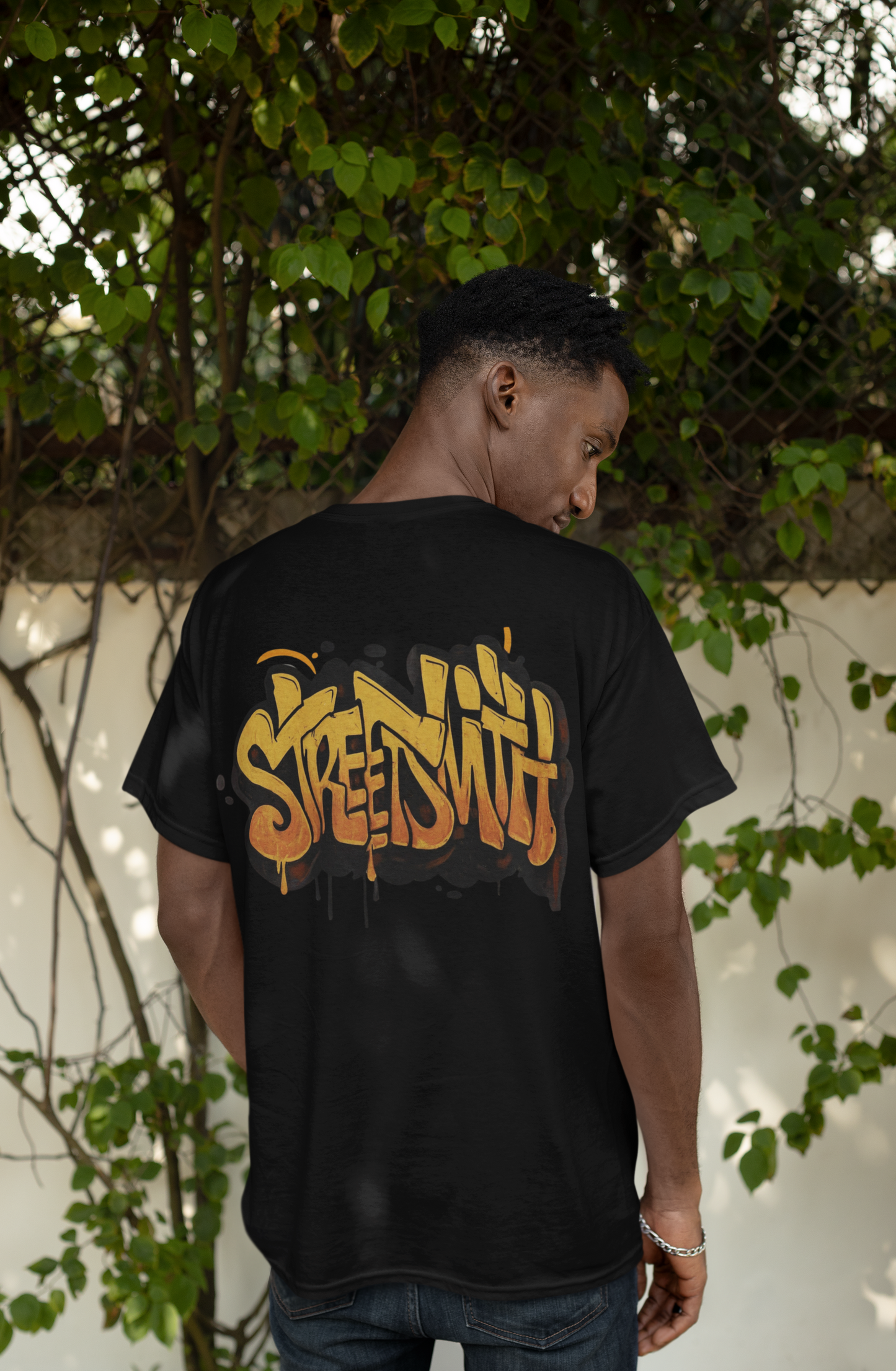STREETSMITH'S OVERSIZED T -SHIRT BLACK