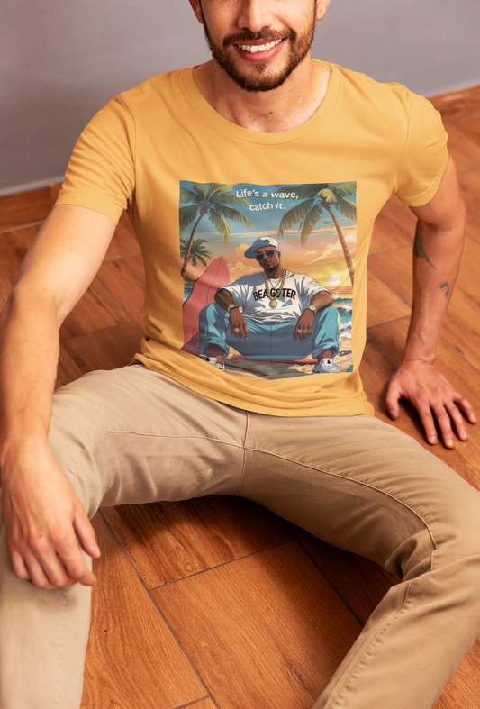 StreetSmiths Round Neck Half Sleeve T-Shirt Yellow