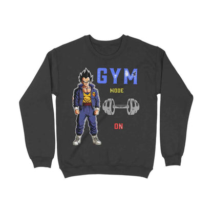 StreetSmith's  Round Neck Full Sleeve SweatShirts Black
