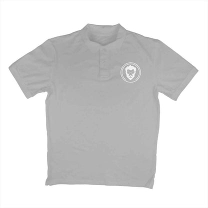 Melange Grey Polo T-Shirt for Men | Half Sleeve Premium Cotton | Modern Style