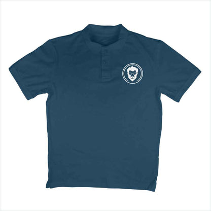 Navy Blue Polo T-Shirt for Men | Half Sleeve Premium Cotton | Classic Collar