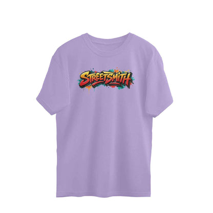 StreetSmith Summer Vibe Oversized T-Shirt for Men Iris Lavendar