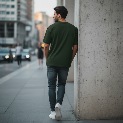 Stay Loose Combo - 2 Oversized T-Shirts Bundle for  Streetwear Outfits Men | 220 GSM Cotton Pack | StreetSmith