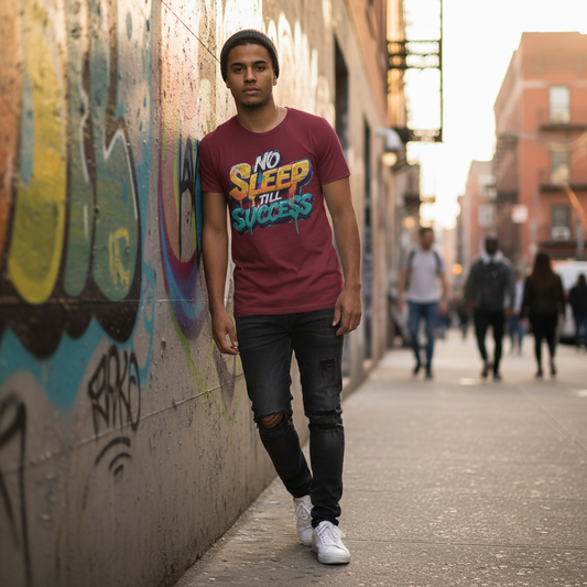 StreetSmith'S Round Neck Half Sleeve T-Shirt Maroon | Streetwear Outfits Men | StreetSmith