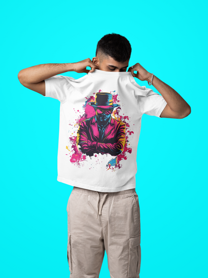 Oversized White T-Shirt Streetwear Outfits Men | 220 GSM Cotton | StreetSmith
